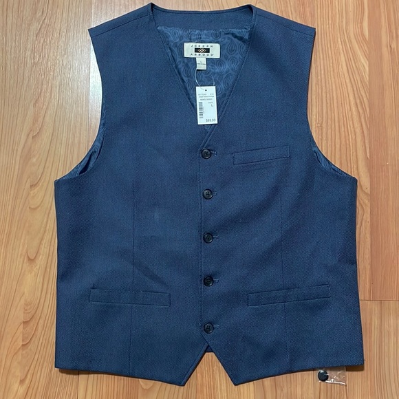 Joseph Abboud Heritage Vest in Blue - Picture 1 of 5
